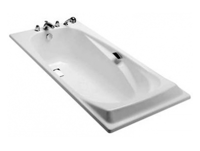 Чугунная ванна Jacob Delafon Repos E2929-00 с отверстиями для ручек