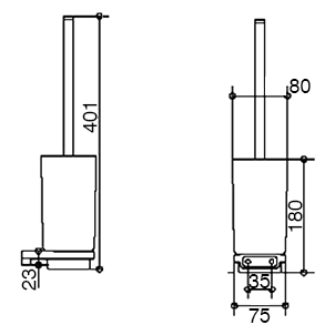 Ершик Keuco Industrie 14 41464019000