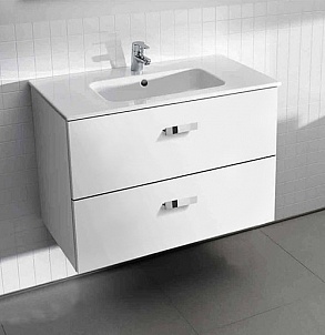 Тумба с раковиной Roca Victoria Nord ZRU9000032 80 белая