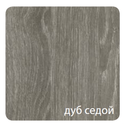 Шкаф-пенал Aqwella Аликанте Alic.05.35 зеркальный дуб седой/белый