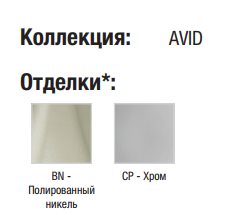 Смеситель Jacob Delafon Avid E97369-BN для ванны с душем
