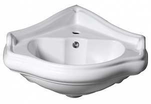Раковина Kerasan Retro 103201*1 58 угловая, белый