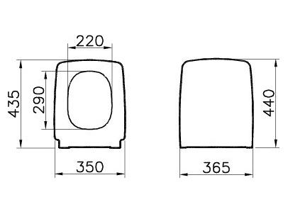 Крышка-сиденье VitrA Metropole 90-003-001 без микролифта