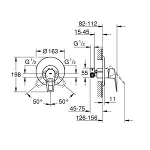 Смеситель Grohe StartLoop 29084001 для душа