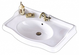 Мебельная раковина BelBagno Novanta BB91L 90 белая