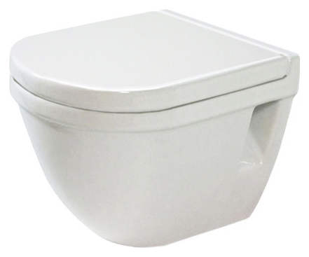 Унитаз подвесной Duravit Starck 3 22020900001-WG антигрязевое покрытие