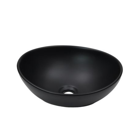 Раковина Jorno MLN-7138MB 41x33 черный матовый