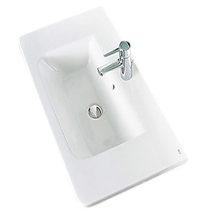 Тумба с раковиной Roca Gap ZRU9302732 80 см, белая