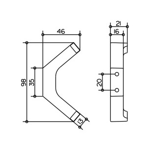 Крючок Keuco Edition 11 11115010000  хром
