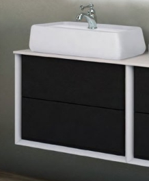 Тумба для комплекта Cezares Bellagio 54714 Grafite