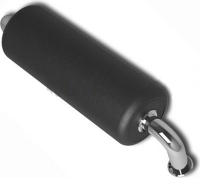 Подголовник Riho UNI AH01110 для ванны черный