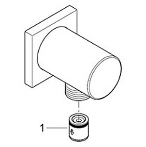 Шланговое подключение Grohe Rainshower 27076000 хром