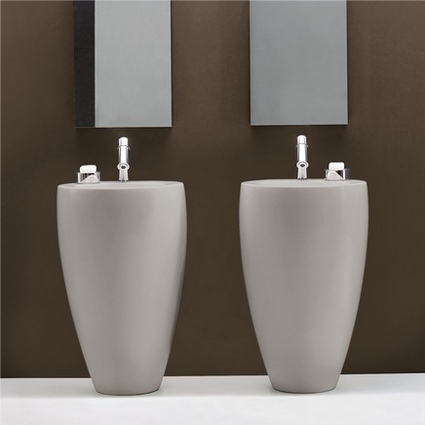 Раковина Laufen Alessi One 8.1197.2.400.104.1 53см со встроенным пьедесталом