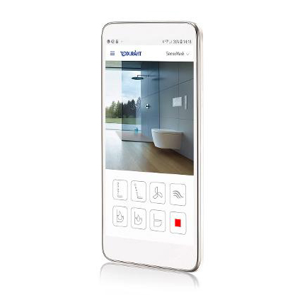 Унитаз подвесной Duravit ME by Starck 2510092000 с сиденьем SensoWash Starck f Plus 612000012000320