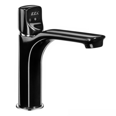 Смеситель E.C.A. Myra 104508986EX для раковины черный/хром