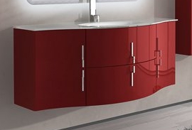 Мебель для ванной Cezares Sting 140 rosso