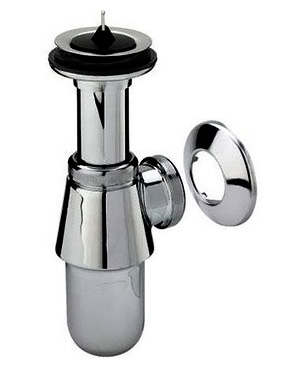 Сифон для раковины Viega 102555 с пробкой