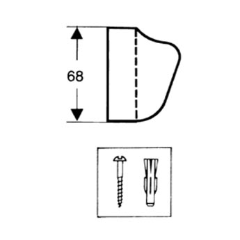 Держатель душевой лейки Hansgrohe Raindance 28321000 хром