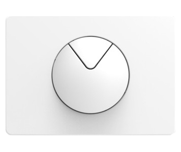 Кнопка смыва Sanit S702 16.702.01 белый