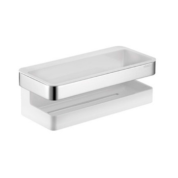 Полка Keuco Collection Moll 12758010000 хром/белый