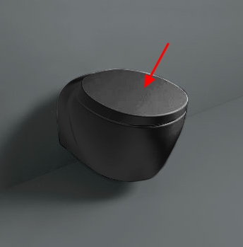 Крышка-сиденье Simas Bohemien BO002antr matt/cr с микролифтом