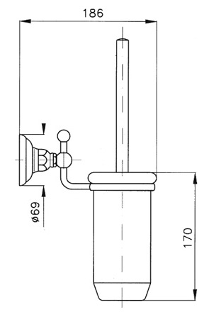 Ершик Nicolazzi Classica 1490DB