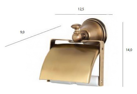 Держатель туалетной бумаги Tiffany World Harmony TWHA219 br