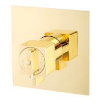 Смеситель скрытого монтажа Migliore Kvant Gold 25404 золото