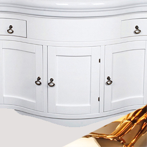 Ручка мебельная Tiffany World Ferrara золото