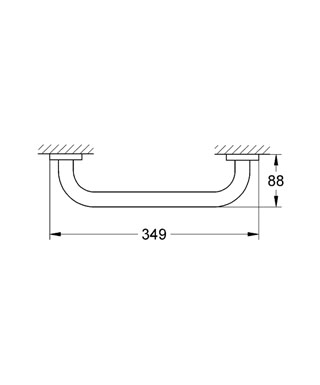 Поручень Grohe Essentials 40421000 хром