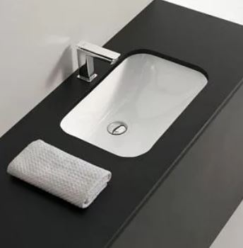 Раковина Artceram Gea GEL001 01;00 53 белый глянцевый