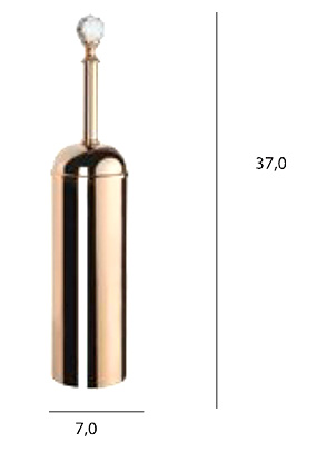 Ершик Tiffany World Crystal TWCR220oro-sw золото