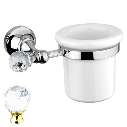 Стакан Cezares Olimp OLIMP-TUM-03/24-Sw золото/сваровски