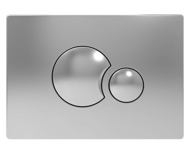 Кнопка смыва Sanit S706 16.706.81.0000 глянцевый хром