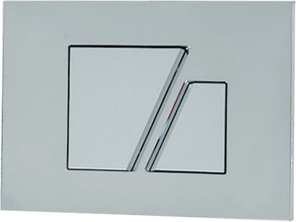 Кнопка смыва Sanit S707 16.707.93.0000 матовый хром