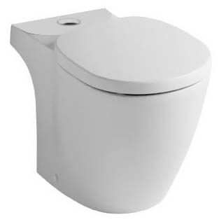 Унитаз-компакт Ideal Standard Connect E803601 полукруглый, горизонтальный выпуск, боковая подвока, е