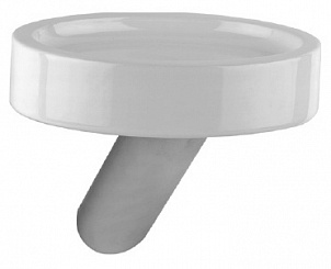 Мыльница Gessi Ovale 25602.031 белая/хром