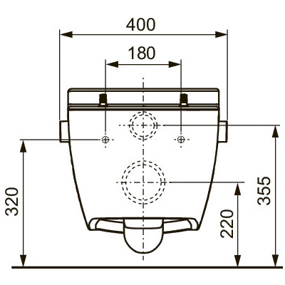 Крышка-сиденье для унитаза Tece TECEone 9700600 микролифт