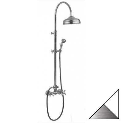 Душевая стойка Emmevi 1200281BC белый/хром