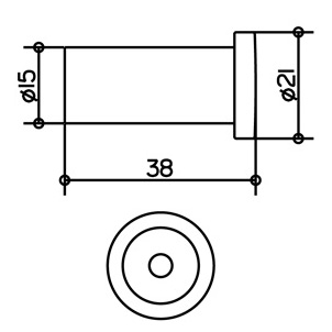 Крючок Keuco Plan 14916 для полотенца