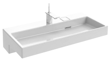 Раковина Jacob Delafon Terrace EXC9112-00 100 см, с подсветкой