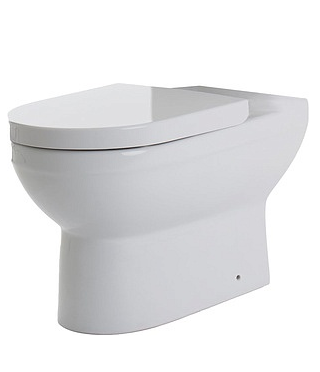 Чаша для унитаза-компакта Bravat New Moon CX01014UW-P-RUS с сидением