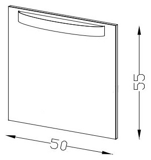 Мебель для ванной Jacob Delafon Presquile 60 см, 2 ящик, белый