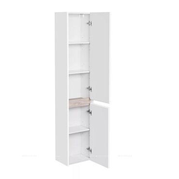 Шкаф-пенал Aquaton Нортон 30 правый, белый