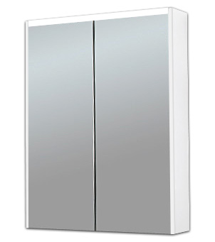 Шкаф-зеркало BelBagno BB500BMS/BL 50 bianco lucido