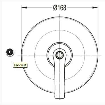 Смеситель Cezares Liberty LIBERTY-F-DIM-01 для душа