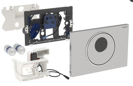 Кнопка смыва Geberit Sigma 10 115.890.SN.5 матовый нержавеющая сталь