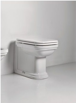 Унитаз приставной Kerasan Waldorf 411801bi с высоким бачком