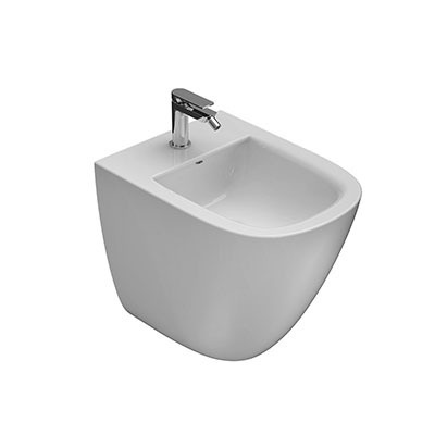 Биде напольное GLOBO Stockholm LA010.BI*1 белый