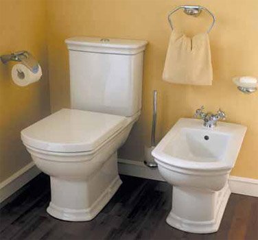 Биде напольное VitrA Serenada 4163B003-0060 б/б отв.